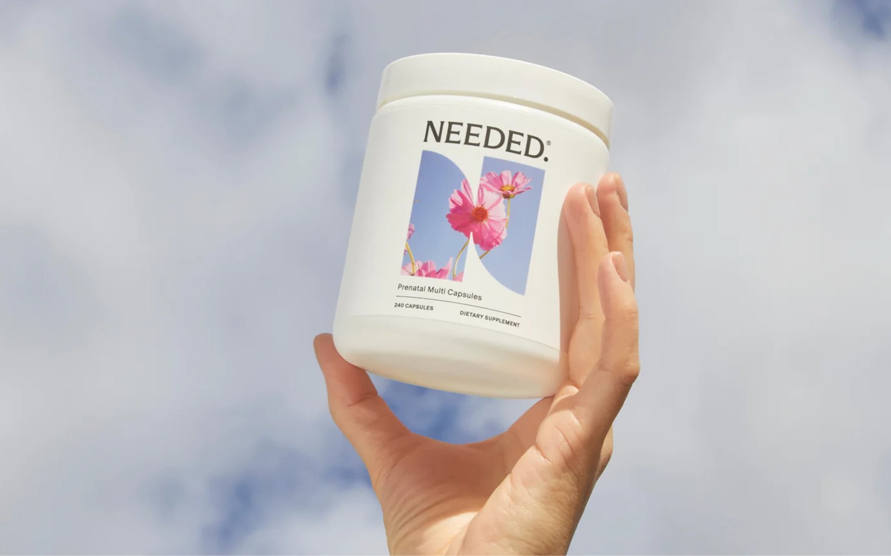 A jar lifted to the sky